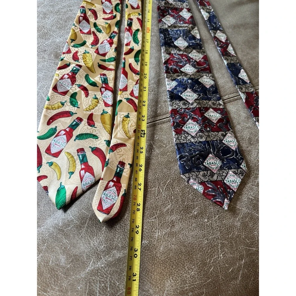 Tabasco vtg neckties